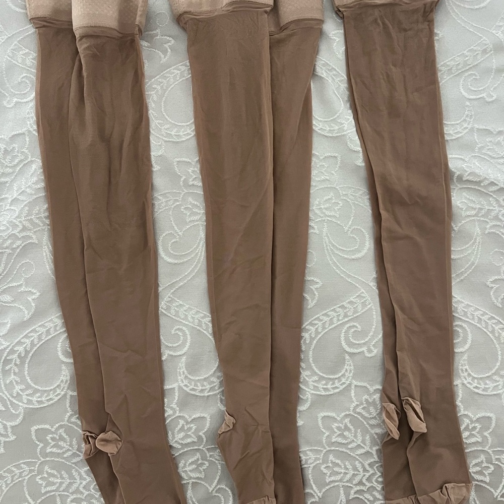 Elegant Tan Women's Hosiery